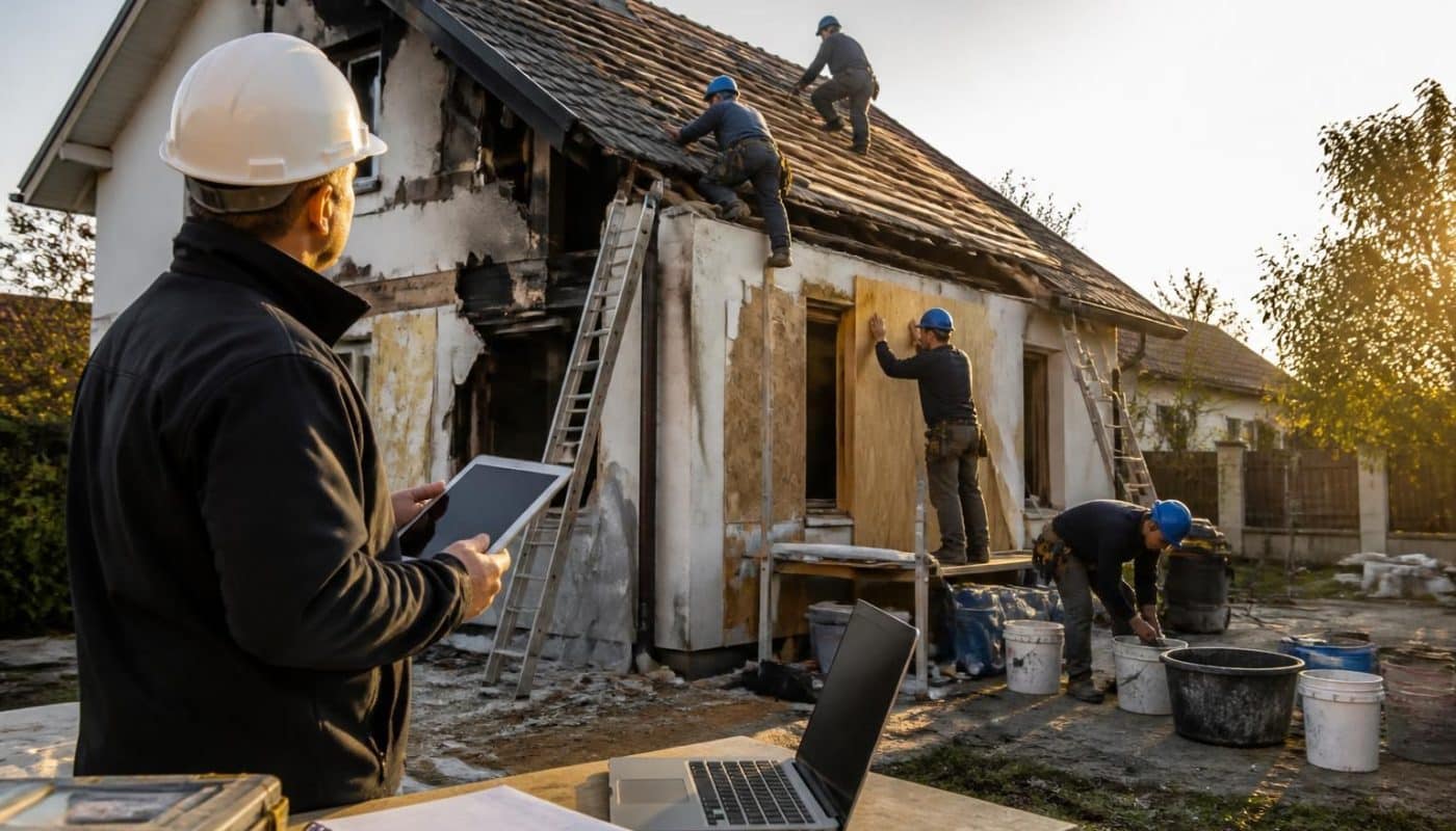 découvrez comment gérer efficacement la remise en état après un sinistre, organiser les travaux et constituer votre dossier d'assurance pour un remboursement optimal.